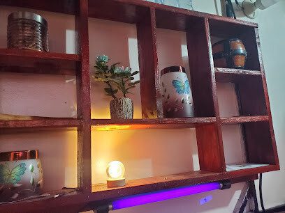 Interior of La Tania y El Pepe showcasing artisan coffee and homemade pastries in San Juan del Sur, Nicaragua