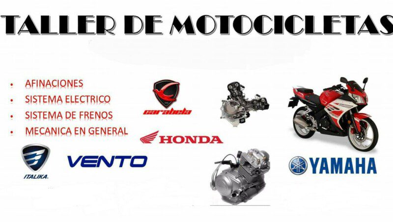 Business card for Taller de Motos Yukatan in San Juan del Sur, Nicaragua