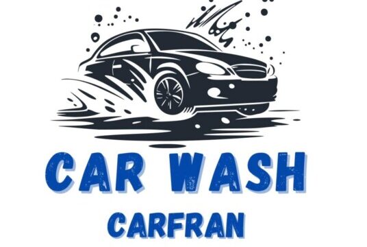 Logo for Car Wash Carfran in San Juan del Sur, Nicaragua, showcasing vehicle cleaning services