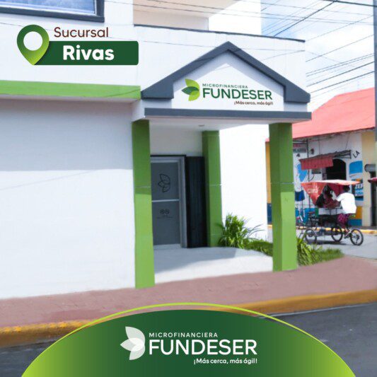 Financiera Fundeser branch office in San Juan del Sur, Rivas