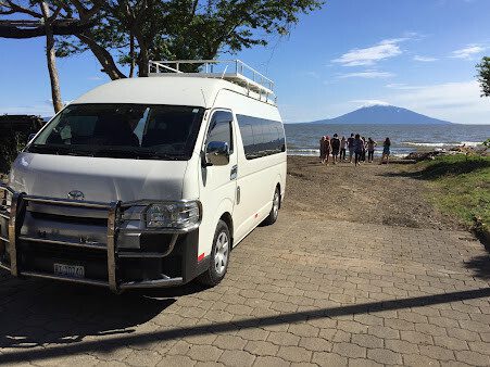 Neptune Transport Services SUV ready for private transfer in San Juan del Sur