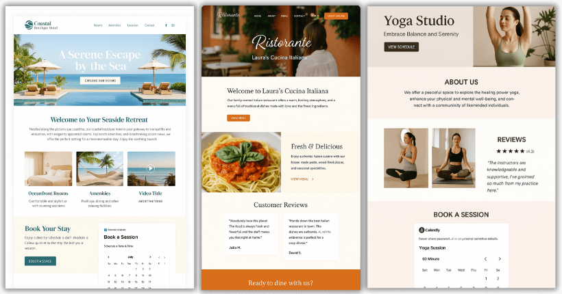 Tres Ejemplos de Sitios Web de Marca de NicaSeeker