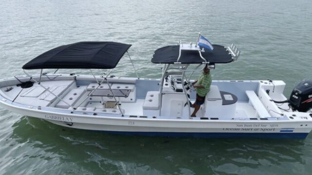 Ocean Surf and Sport Fishing charter on the Pacific coast of Nicaragua with local guides from Ocean Surf & Sport