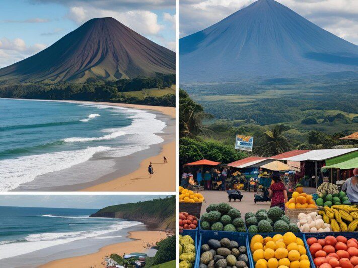 Qué hacer en la playa de Nicaragua, un recorrido por los volcanes y la escena del mercado