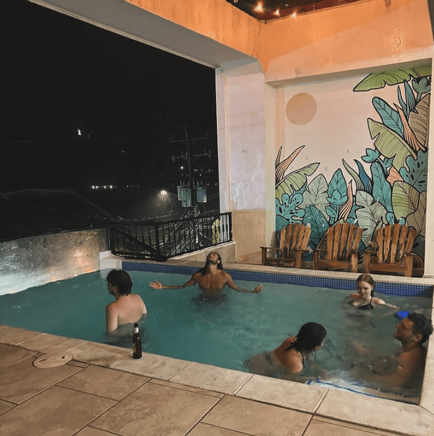 SOHLA Rooftop Hostel view of pool