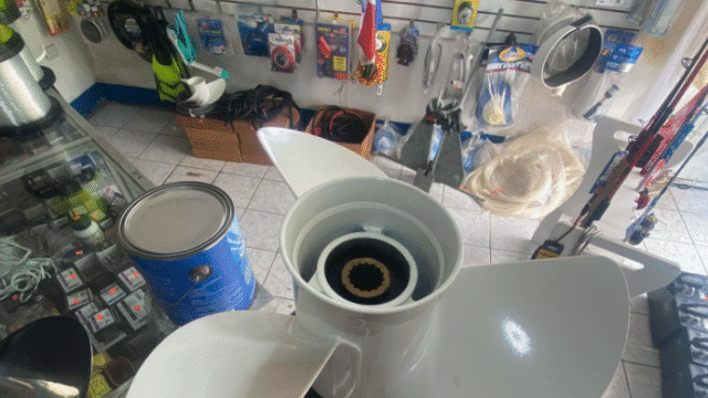 Interior of the Los Tocayos Fishing Tackle Shop