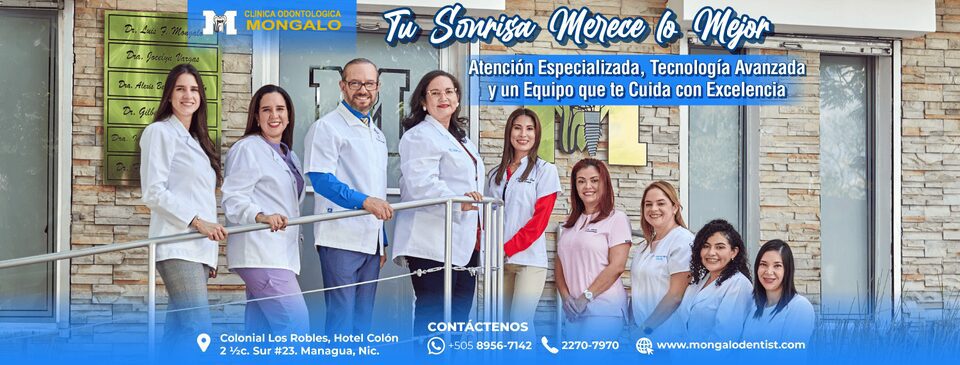 Clínica Odontológica Mongalo in Managua offers implant dentistry, pediatric & endodontic specialists.