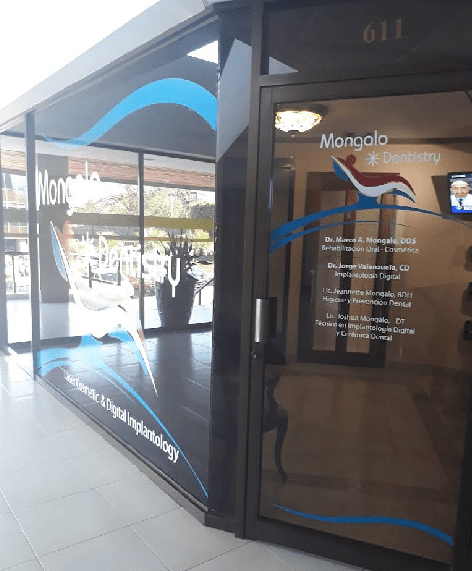 Institute of Nicaraguan Social Security Front sign or building of INSS branch in San Juan del Sur