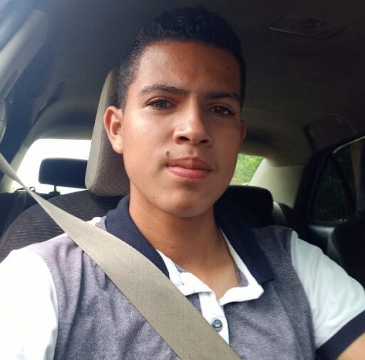 Licensed taxi car parked in San Juan del Sur with driver Luis Manuel Cerda Guadamu