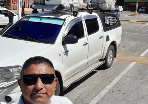 Cargotrans Courier parcels ready for pickup at Francisco delivery service in Nicaragua