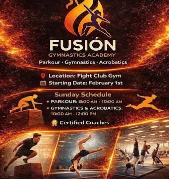 Fluid gymnastics club sjds offering gymnastics and parkour movement training at The Fight Club