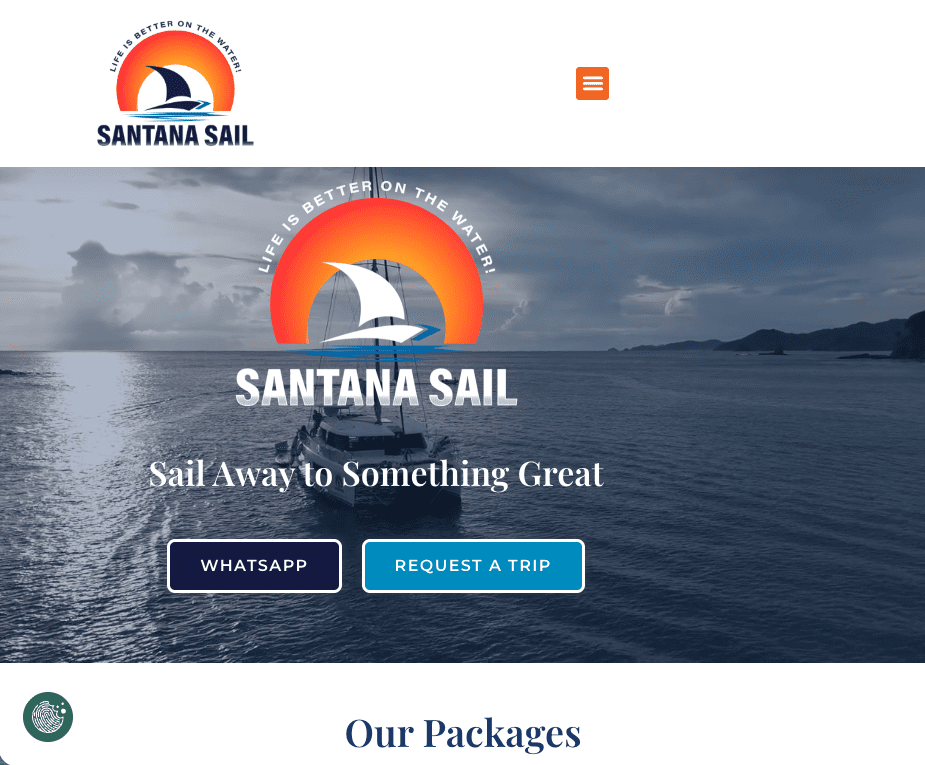 Santana Sail Featured Visibility Page on NicaSeeker